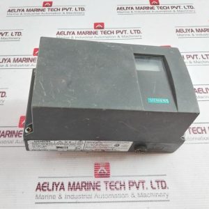 Siemens Sipart 6dr5020-0en01-0aa0 Hart Positioner Iw= 4…20ma