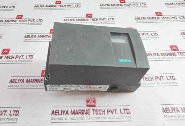 Siemens Sipart 6dr5020-0en01-0aa0 Hart Positioner Iw= 4…20ma