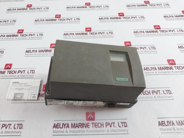 Siemens Sipart 6dr5110-0nn00-0aa0 Hart Positioner Iw=4…20ma