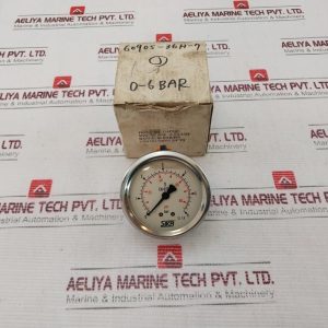 Sika En 837 Pressure Gauge 0-6 Bar