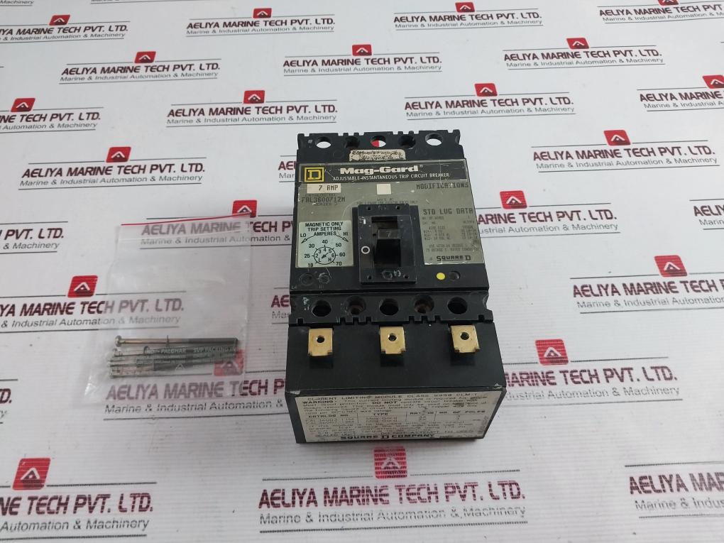 Square D Fal3600712m Trip Circuit Breaker 600v Ac