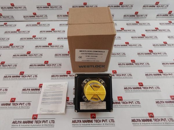 Westlock 3347abyn00022aaa-cr1 Accutrak Valve Position Monitor