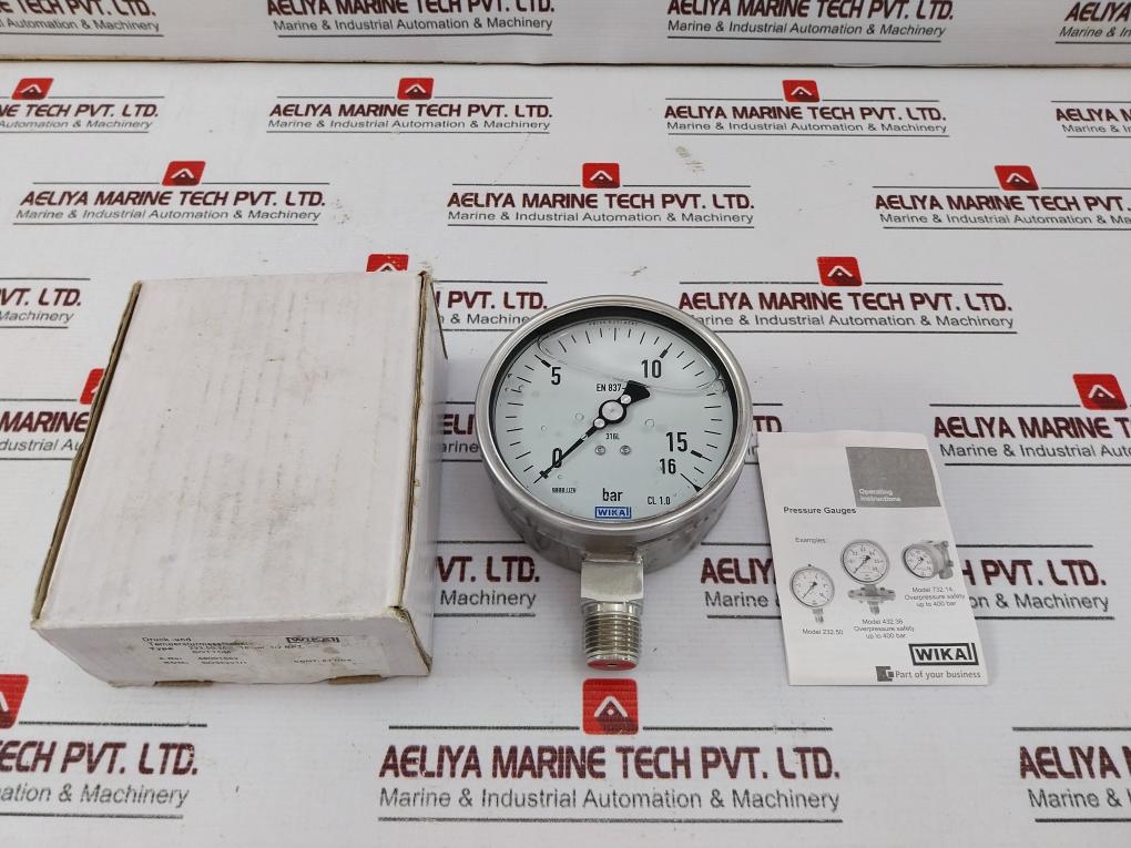 Wika 233.50.100 Pressure Gauges 316l