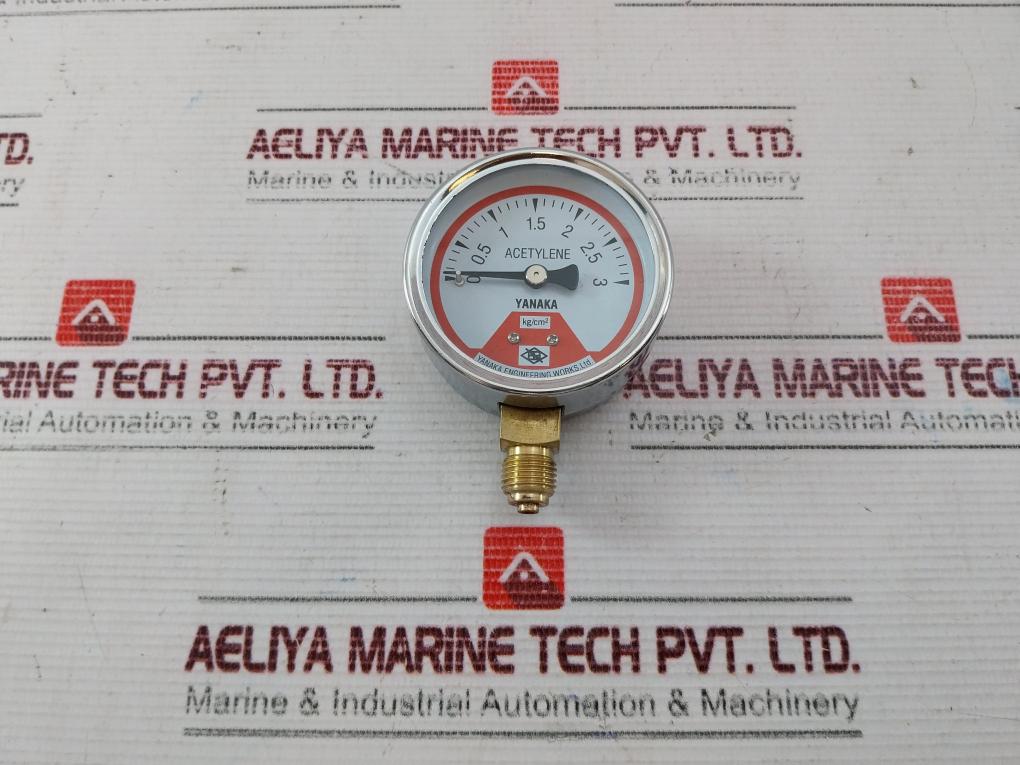 Yanaka 0-3 Kgcm2 Pressure Gauge