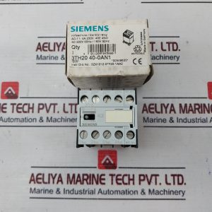 Siemens 3th2040-0an1 Control Relay 240v