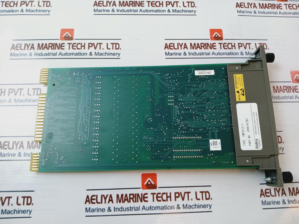 Abb Bailey Imfec12-1 Analog Input Module Board 94v - Image 4
