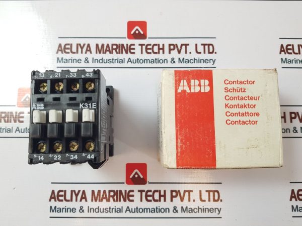 Abb K31e Contactor Relay 10a-600v