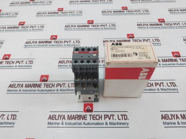 Abb Weishaupt N5111 Auxiliary Contactor 600vac