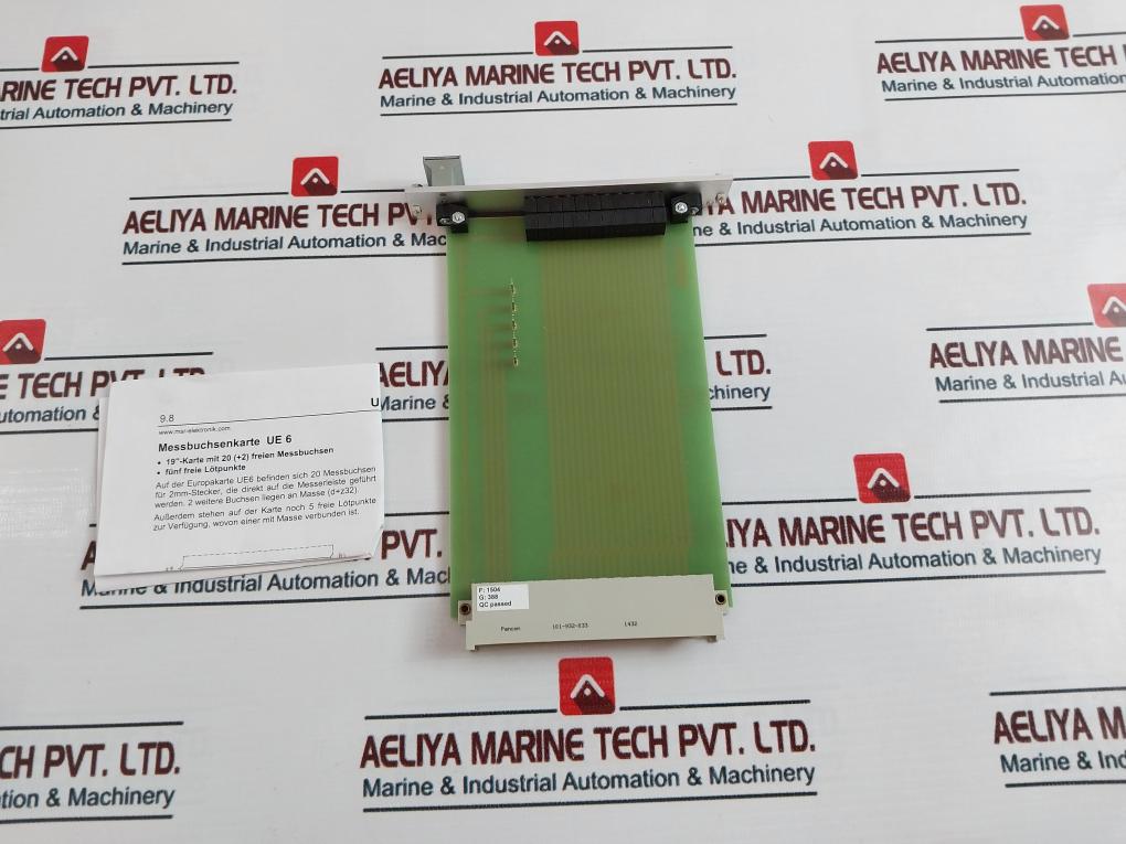 Atr Industrie Elektronik Ue6 Measuring Jack Card - Aeliya Marine