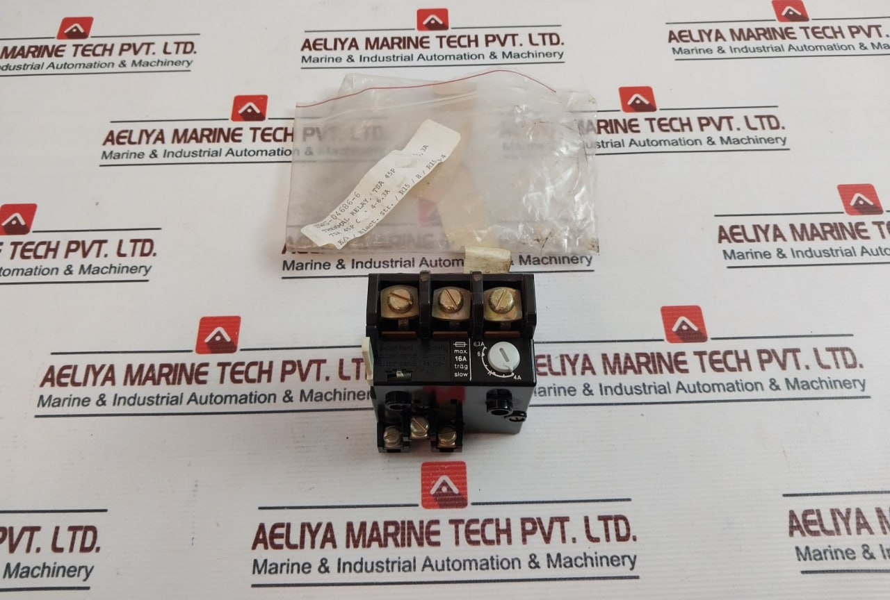 Bbc Brown Boveri Tsa 45p Thermal Overload Relay 4a-6,3a