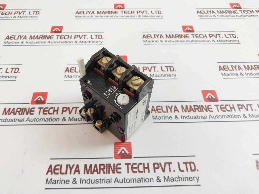 Bbc Brown Boveri Tsa 45p Thermal Overload Relay 4a-6,3a - Image 3