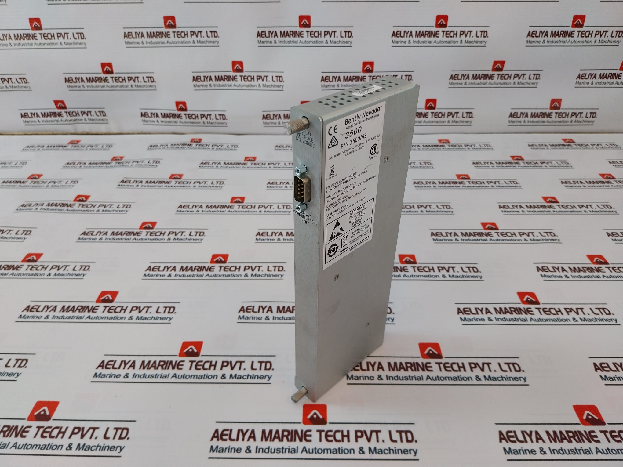 Bently Nevada 135813-01 Display Interface I/o Module - Image 3