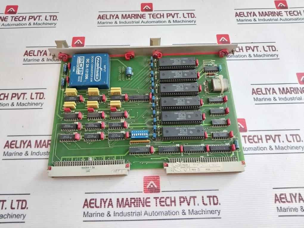 Carlo Gavazzi 91.6.007.000 Pcb Card