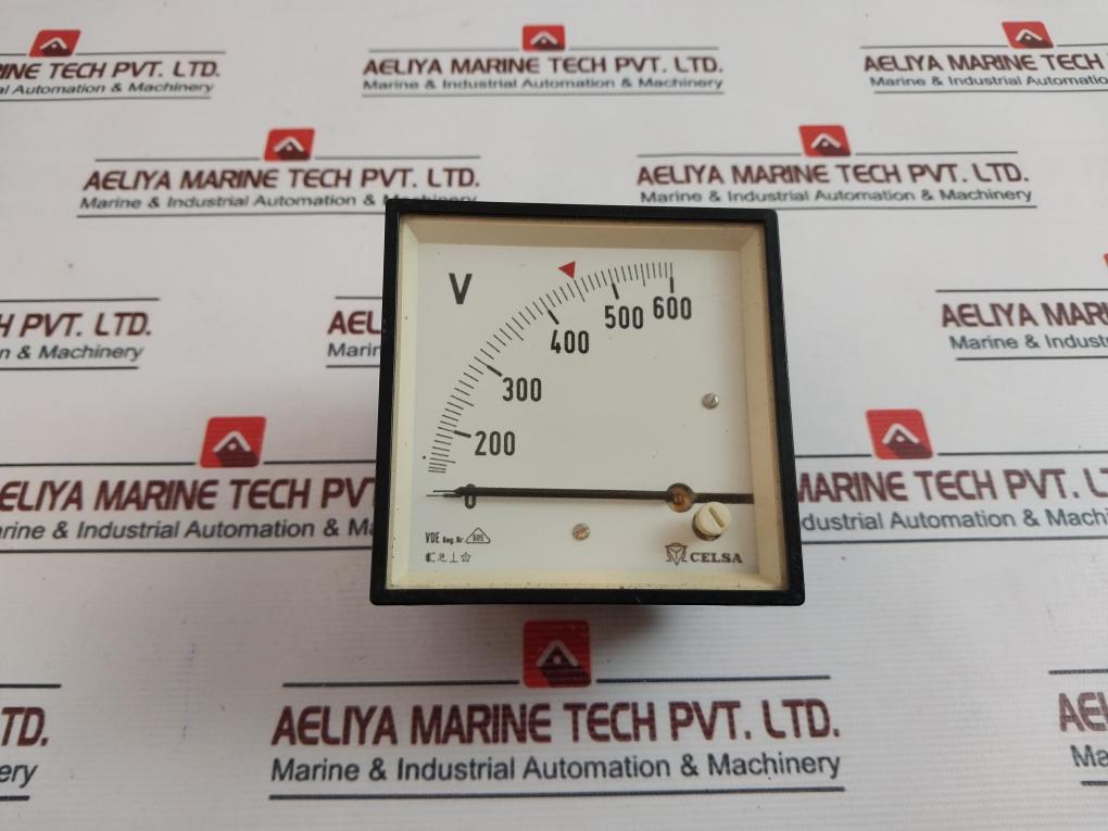 Celsa 0-600v Voltmeter 0-600v
