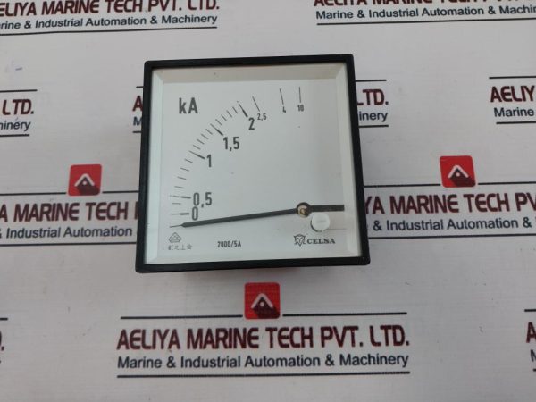 Celsa 20005a Analog Panel Meter