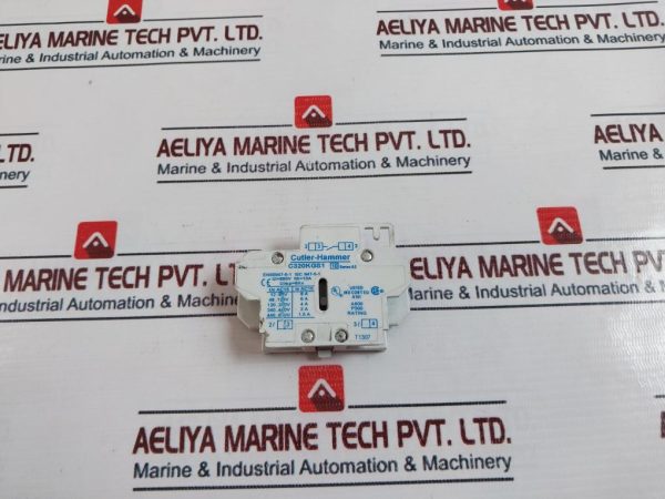 Cutler-hammer C320kgs1 Auxiliary Contact Block