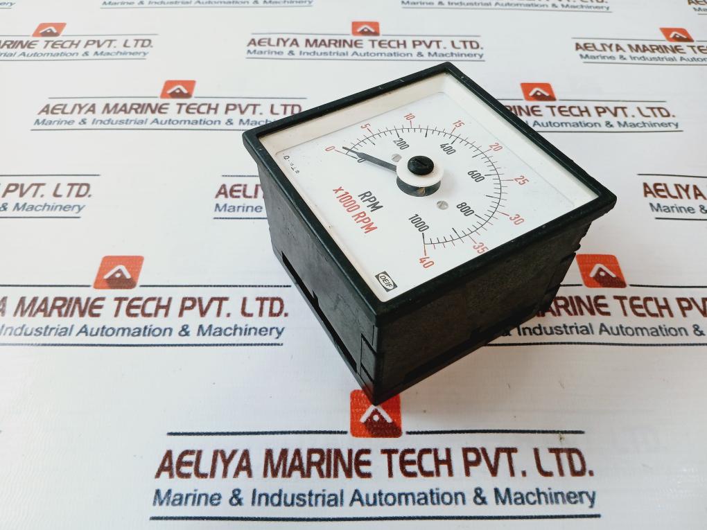 Deif Dq96-c Ac/dc Current And Voltage Meter 94v-0 - Image 3