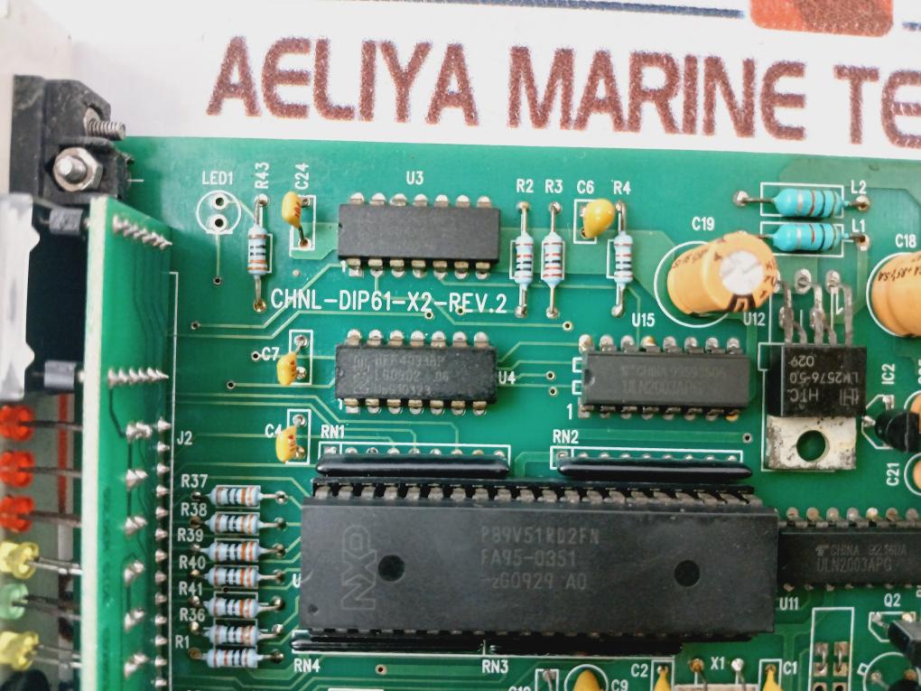 Drager Chnl-dip61-x2-rev.2 Printed Circuit Board - Aeliya Marine