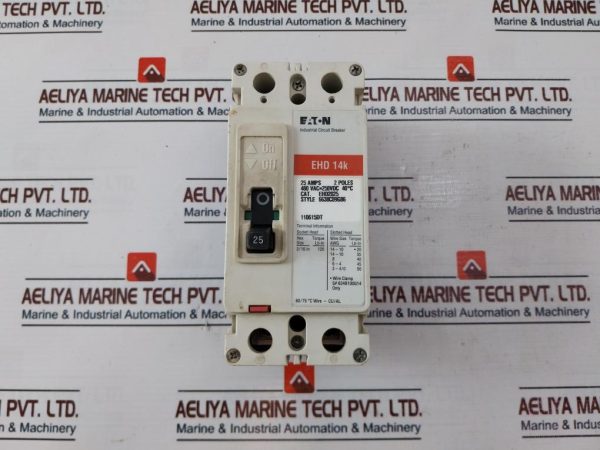 Eaton Ehd 14k Industrial Circuit Breaker 250v