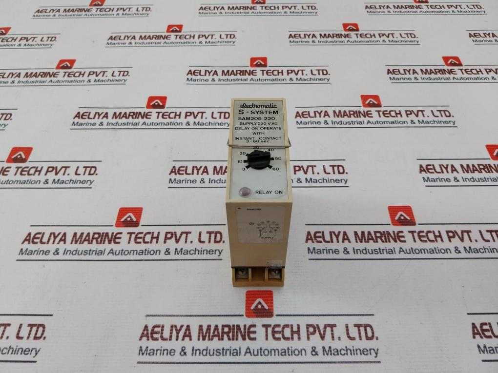 Electromatic Sam205 220 Timer Relay 220v