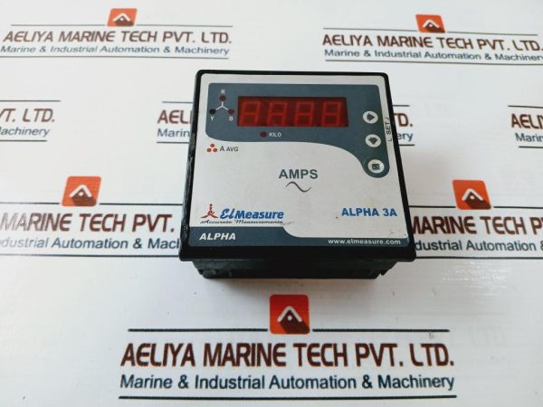 Elmeasure Alpha 3a Ampere Meter 300v