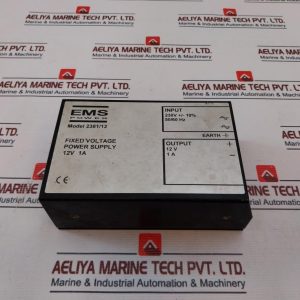 Ems Power 238112 Fixed Voltage Power Supply 230v