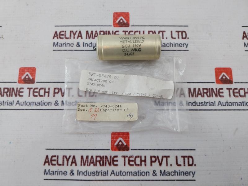 Erie W491 B551k Capacitor 150v