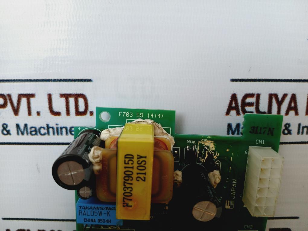 Fuji Electric F703 59 14(4) Printed Circuit Board - Image 3