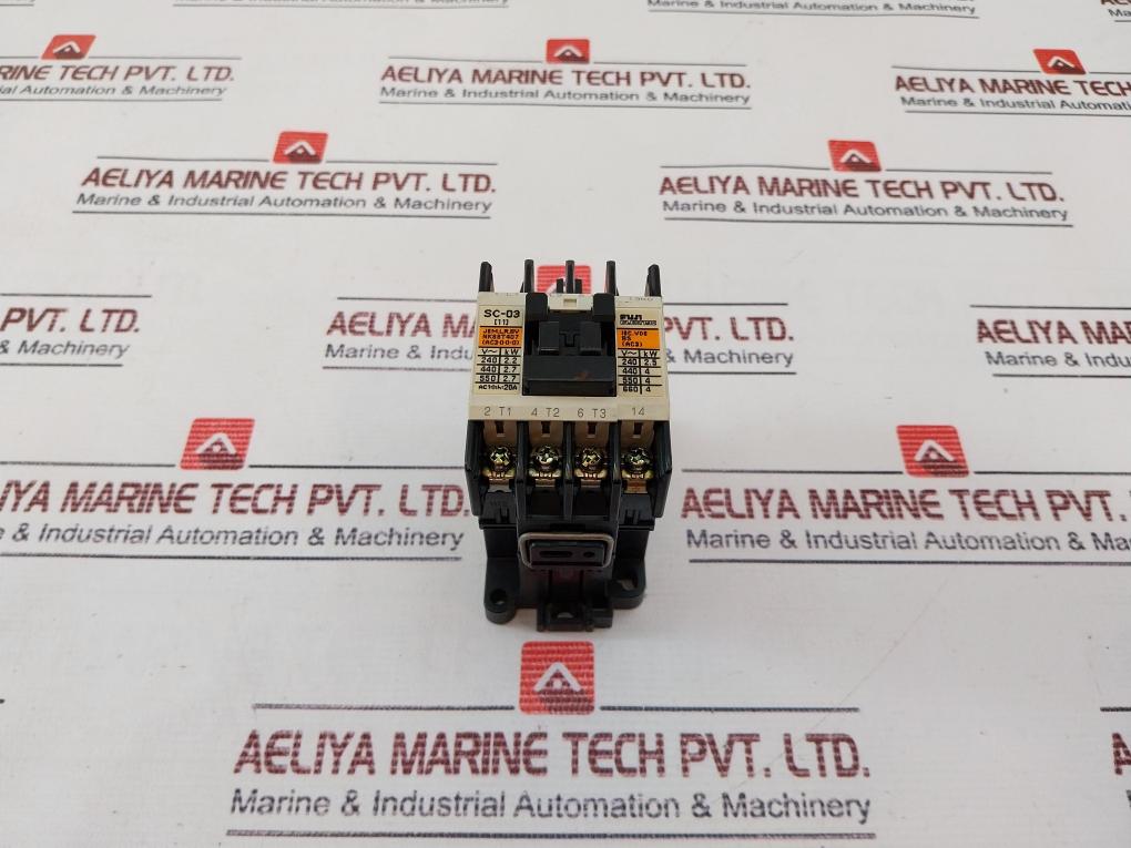 Fuji Electric Sc-03 Contactor 100v