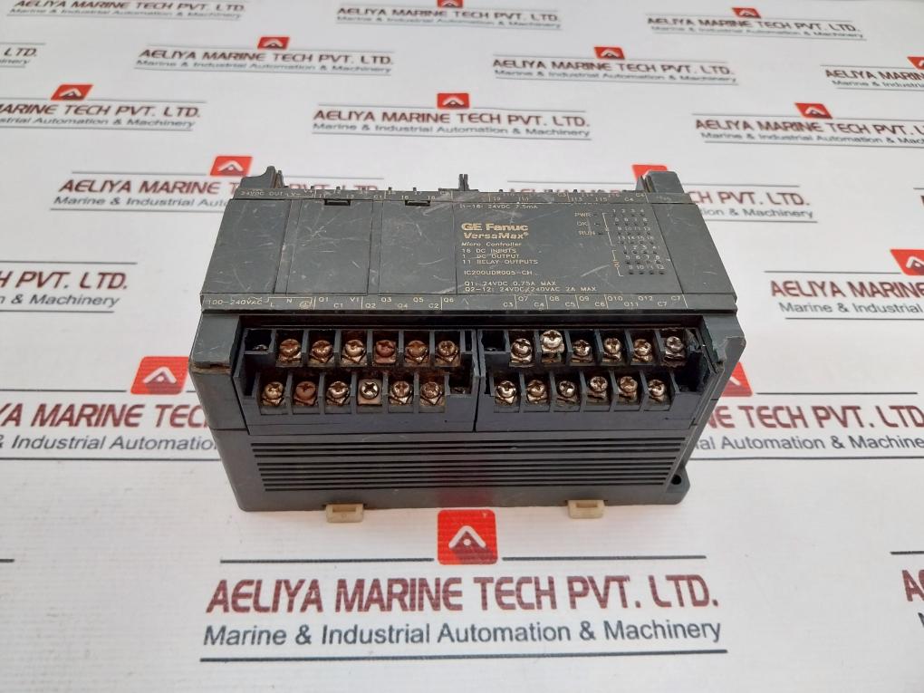 Ge Fanuc Ic200udr005-ch Relay Out Plc 24vdc