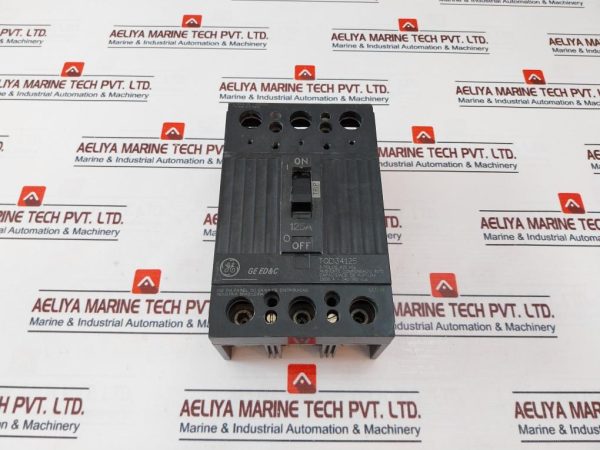 General Electric Ge Ed&c Tqd34125 Molded Case Circuit Breaker 415v