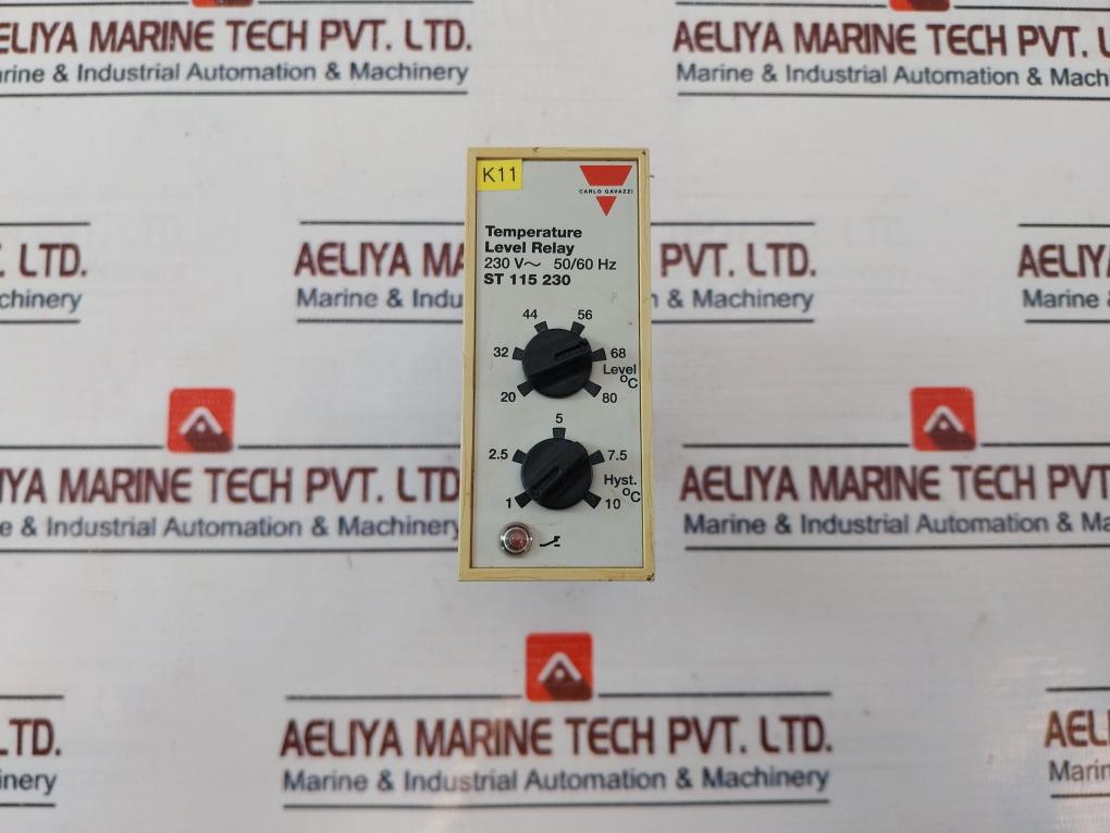 Carlo Gavazzi St 115 Temperature Level Relay 230v Aeliya Marine