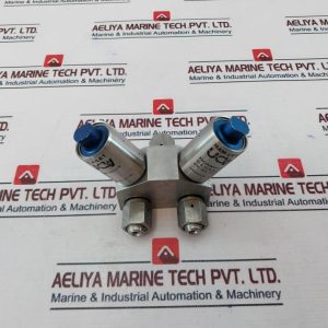 Ham-let Hmb21-4lklclc-gf4 Dual Head Valve