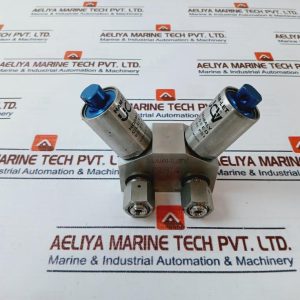 Ham-let Hmb21-4vklclc-gf4 Normally Closed Valve 60-90 Psi
