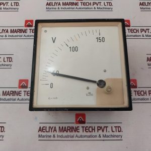 H&b Elima 0-150v Analog Voltmeter
