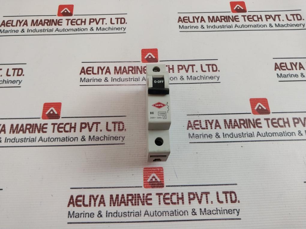 Hpl Electric & Power B 6 Mcb-miniature Circuit Breaker 240v