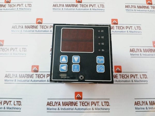 Jumo Dicon Sm Temperature Controller 8va