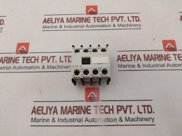 Klockner Moeller 31 Dil M Auxiliary Contact Block 250vdc
