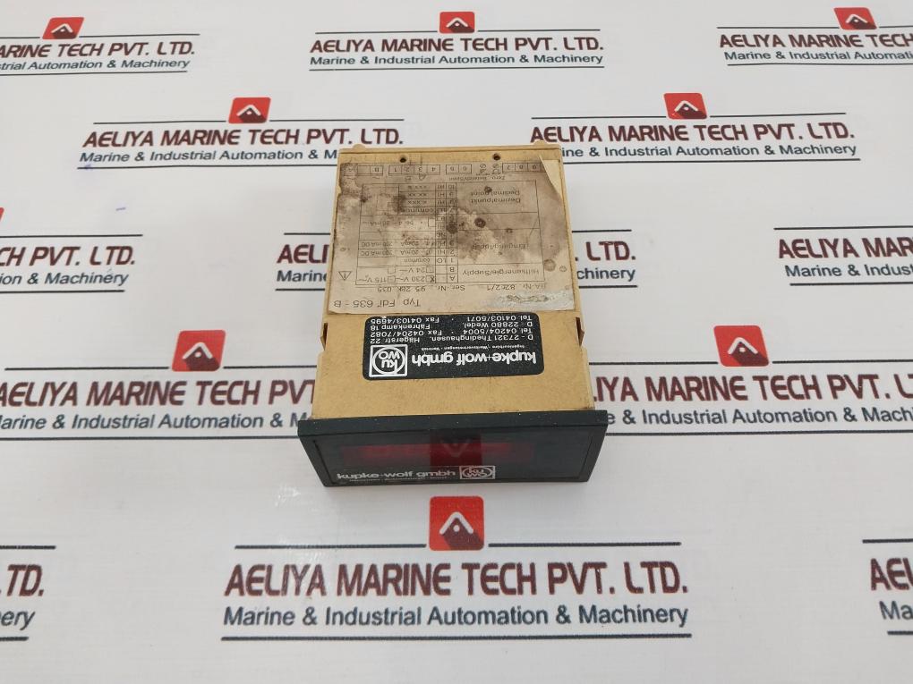 Kupke+wolf Fdi 635-b Controller 230v