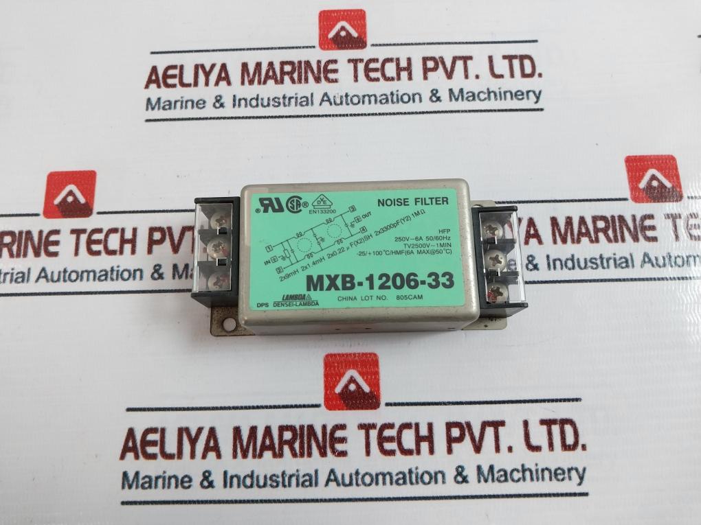 Lambda Mxb-1206-33 Noise Filter 250v