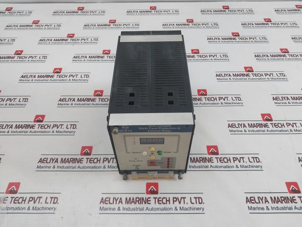 Larsen & Toubro Mc61c Over Current Earth Fault Protection & Control Relay 240v