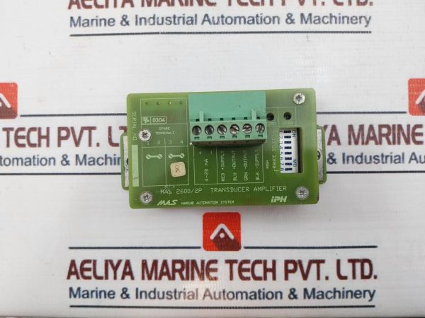 Marine Automation System Mas 26002p Transducer Amplifier Pcb