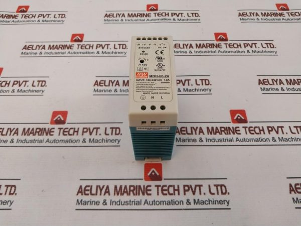 Mean Well Mdr-60-24 Din Rail Power Supply 24v2.5a