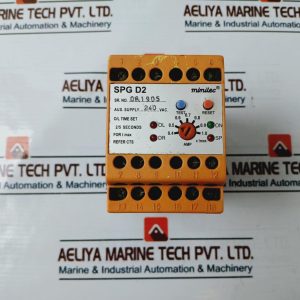 Minilec Spg D2 Overload Protection Relay 240 Vac