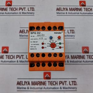 Minilec Spg D2 Protection Relay 415 V