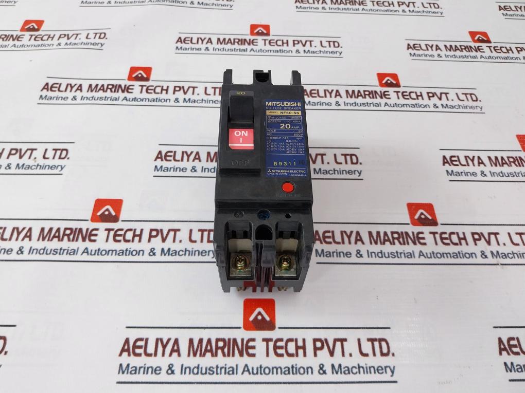 Mitsubishi Electric Nf50-ss No-fuse Circuit Breaker 220v