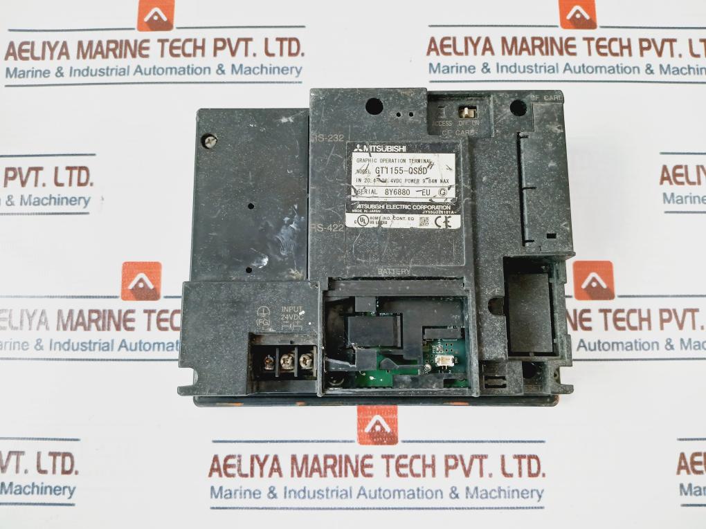 Mitsubishi Gt1155-qsbd Touch Panel Graphic Operation Terminal 24vdc - Image 4