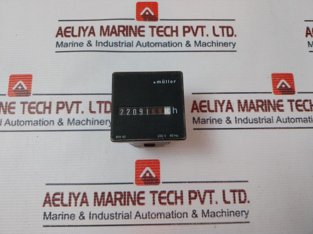 Muller Bw40.x8 Hour Meter 230v