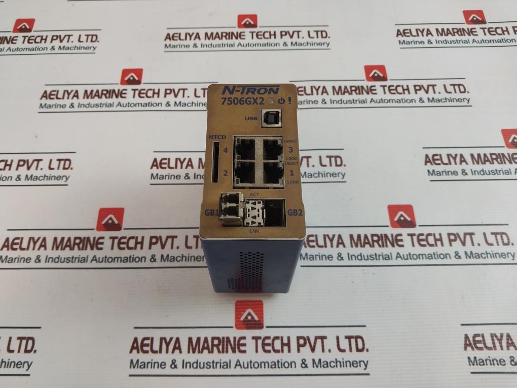N-tron 7506gx2-sx Industrial Ethernet Switch 49v