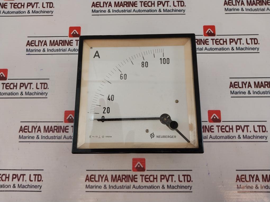 Neuberger 1005a Ammeter 0-100a